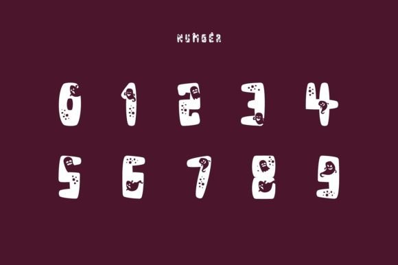 Halloween Ghost Font - Preview 2