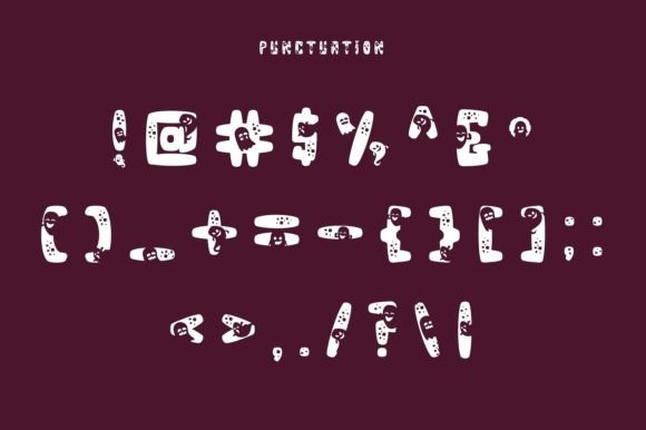 Halloween Ghost Font - Preview 3