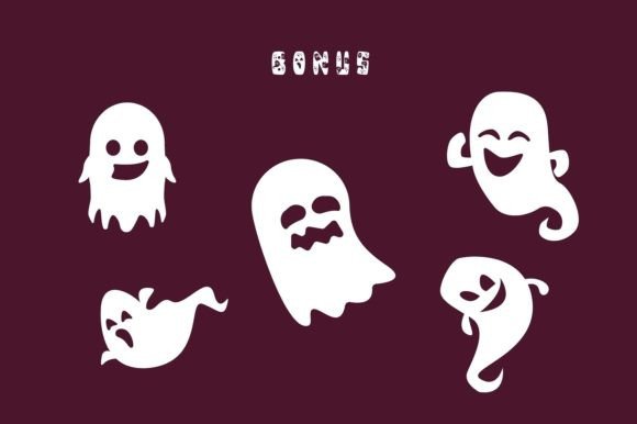 Halloween Ghost Font - Preview 4