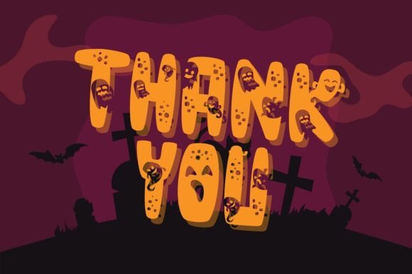 Halloween Ghost Font - Preview 5