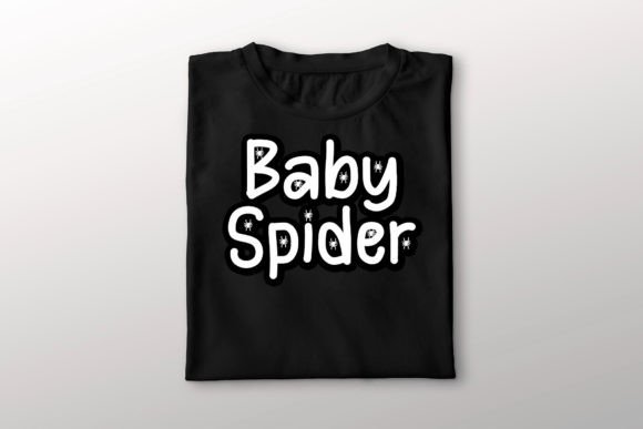 Hello Spider Font PNG with transparent background - Preview 5