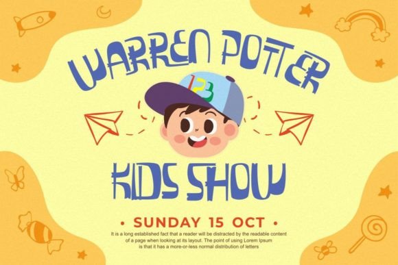 Laughing Kids Font PNG with transparent background - Preview 4
