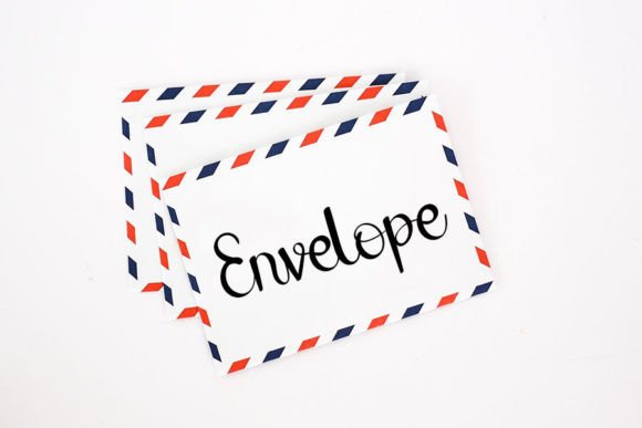 Mailbox Font PNG with transparent background - Preview 1