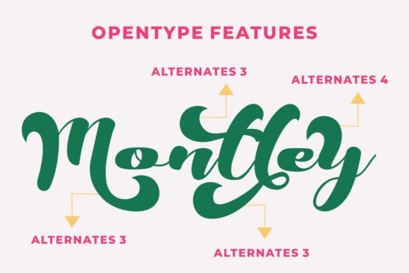 Mellania Script Font PNG with transparent background - Preview 3