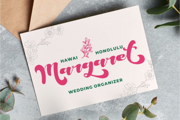 Mellania Script Font PNG with transparent background - Preview 4