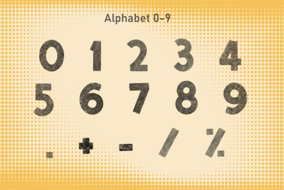 Old Paper Font PNG with transparent background - Preview 6