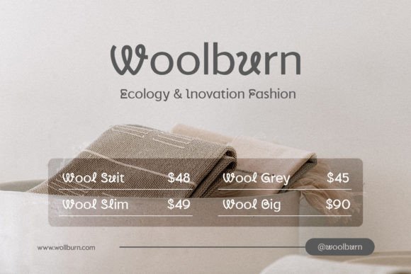 Quality Sunrise Font font preview - 6