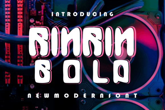 Rinrin Font PNG with transparent background - Preview 1