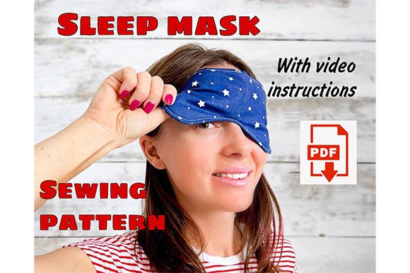 Sleep Mask Sewing Pattern