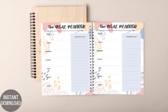The Meal Planner Template Printable PDF