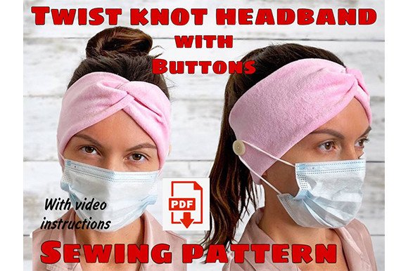Twist Knot Headband Sewing Pattern