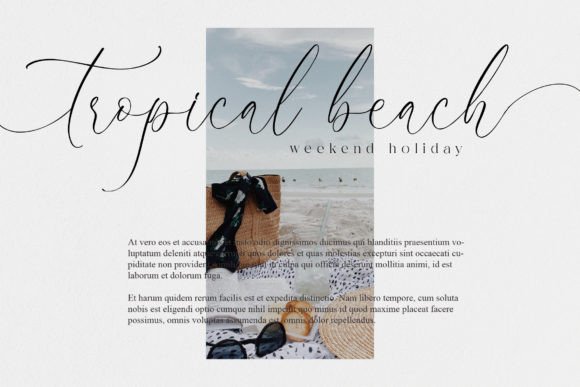 Athena Modern Font - Preview 2