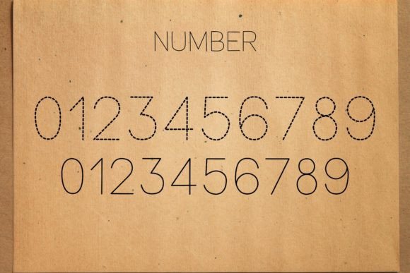 Abc Alphabet Tracing Font - Preview 4
