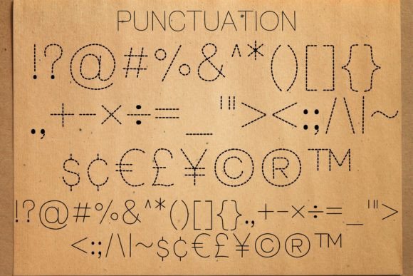 Abc Alphabet Tracing Font - Preview 5