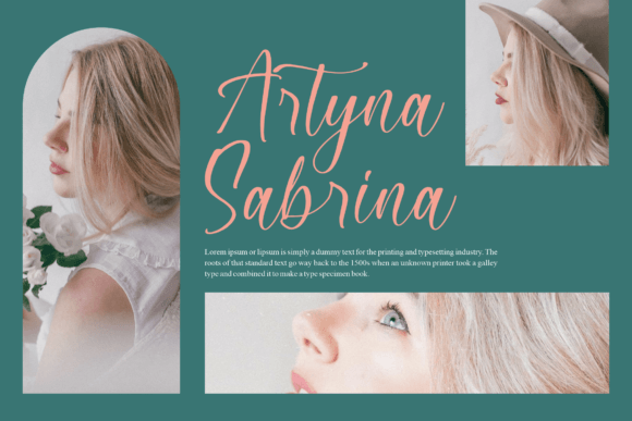 Angellica Font - Preview 1