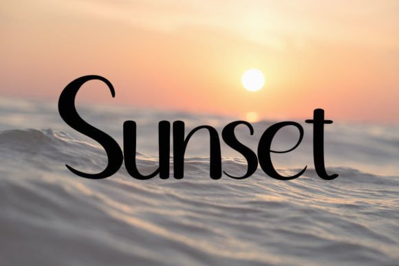 Beach Font - Preview 2