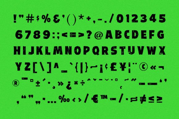 Boogeyman Font - Preview 1