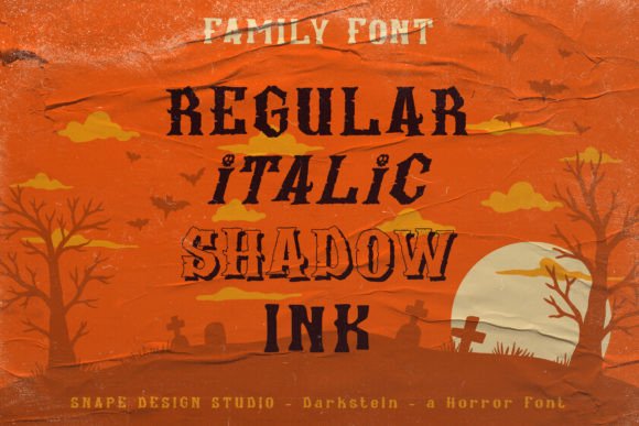 Darkstein Font - Preview 2