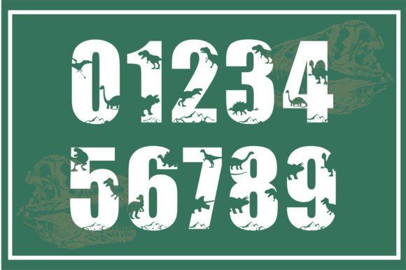 Dinosaur Font - Preview 2
