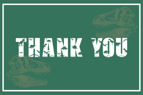 Dinosaur Font - Preview 3