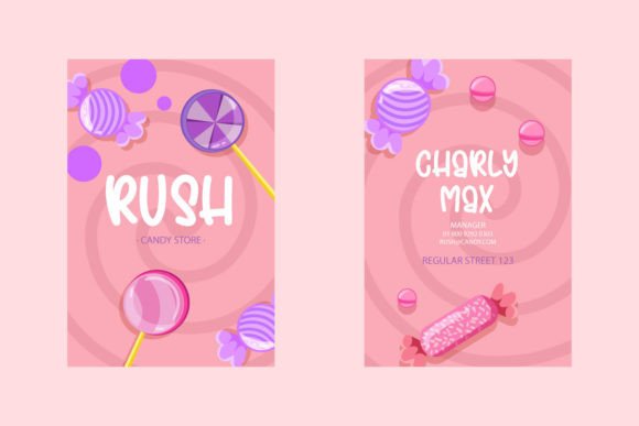 Greta Yumie Font PNG with transparent background - Preview 1