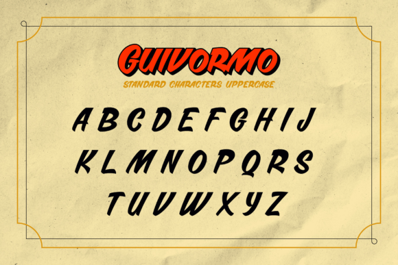 Guivormo Font - Preview 5