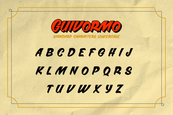 Guivormo Font - Preview 6