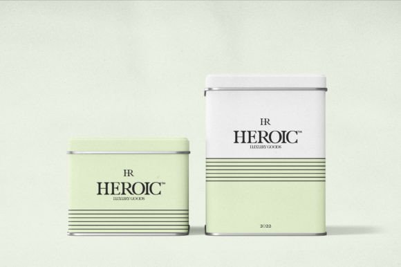 Heroic Font PNG with transparent background - Preview 1