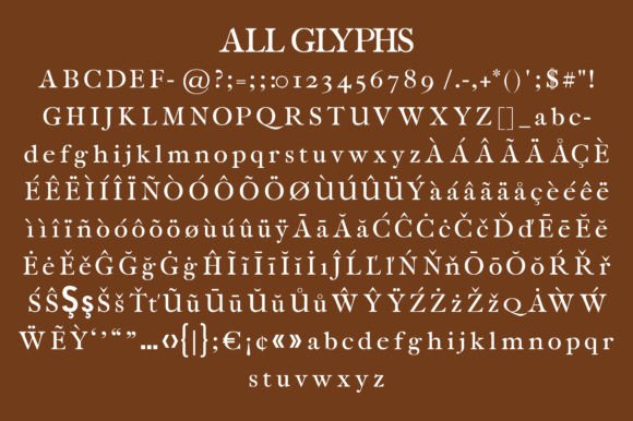 Heroic Font PNG with transparent background - Preview 5