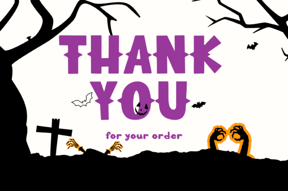 Halloween Haunted Font - Preview 6