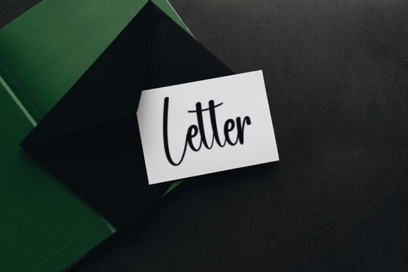 Jastine Font PNG with transparent background - Preview 4