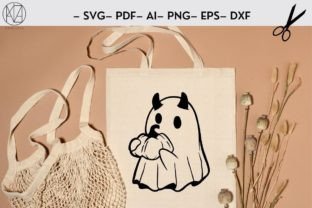 Retro Ghost Halloween Sublimation SVG Graphic by Momixzaa · Creative ...