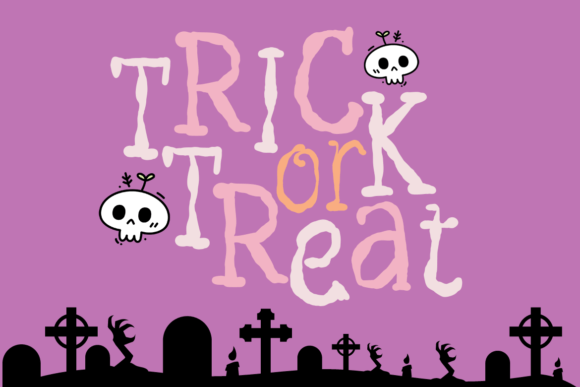 Sketchy Ghost Font font preview - 3