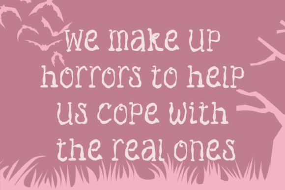 Sketchy Ghost Font font preview - 5