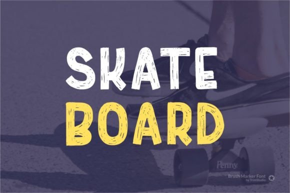 Brush Marker Font - Preview 3