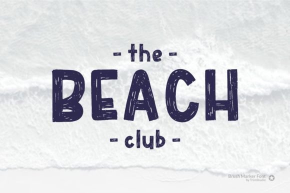 Brush Marker Font - Preview 4