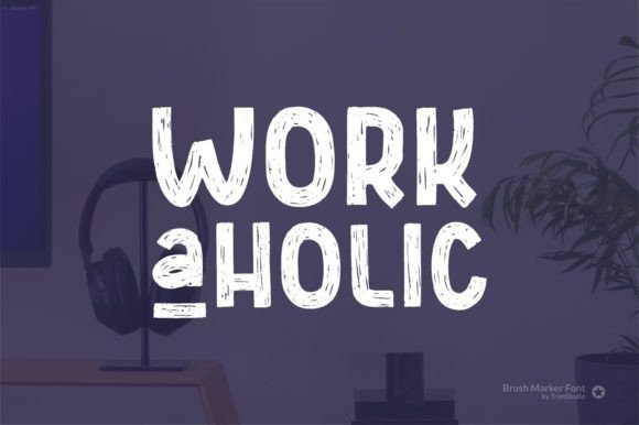 Brush Marker Font - Preview 5