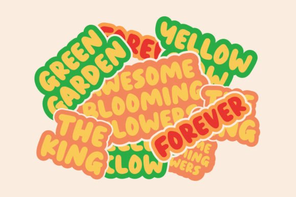 Bunga Indah Font - Preview 1