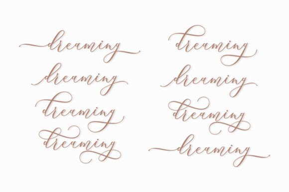Dreaming Font - Preview 3