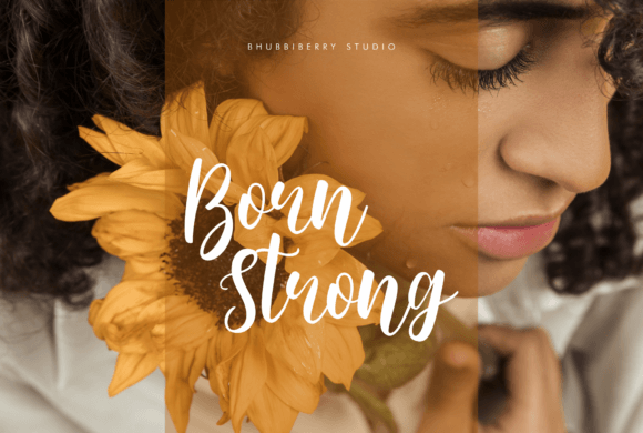 Nathalya Font PNG with transparent background - Preview 3