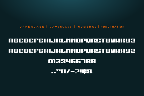 Scary Storm Font PNG with transparent background - Preview 3