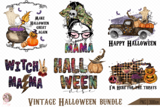 Vintage Halloween Bundle Graphic by Hello Magic · Creative Fabrica