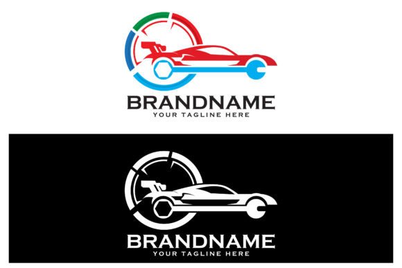 Creative Racing Car Logo Icon Image Afbeelding Logo's Door Acillia eggi saputri