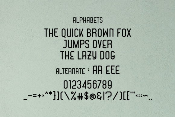 Agestroya Font - Preview 1