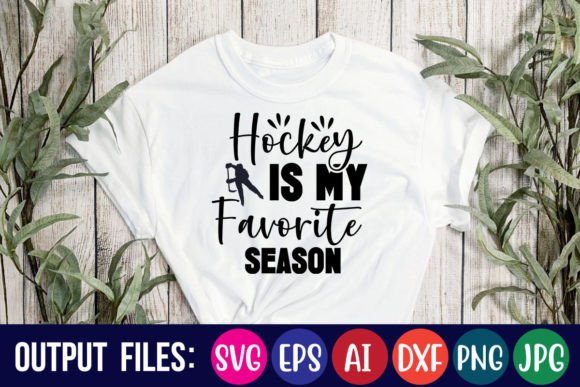 Hockey is My Favorite Season Grafika Projekty Koszulek Przez creative mass