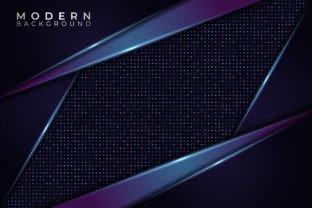 Modern Abstract Shiny Blue Background Graphic by Rafanec · Creative Fabrica