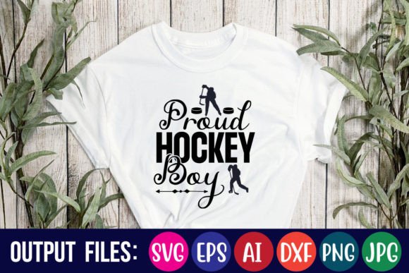 Proud Hockey Boy Grafika Projekty Koszulek Przez creative mass