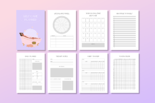 Self Care Planner Canva Template Graphic by EveryDay · Creative Fabrica