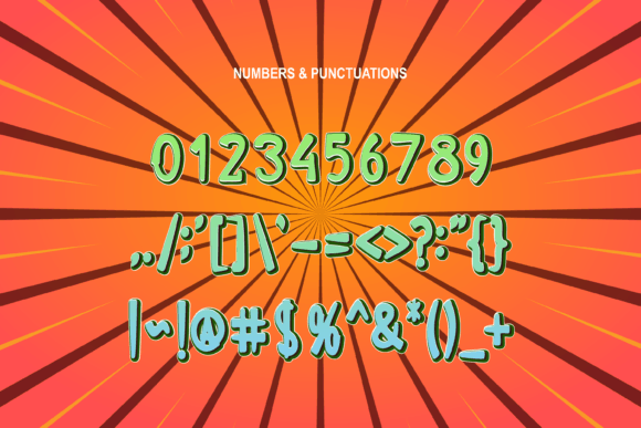 Abidhin Font - Preview 3