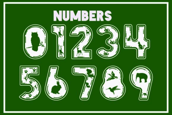 Animals Font - Preview 2